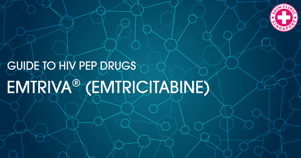 HIV PEP drugs:  Emtriva® (emtricitabine) reverse transcriptase inhibitor