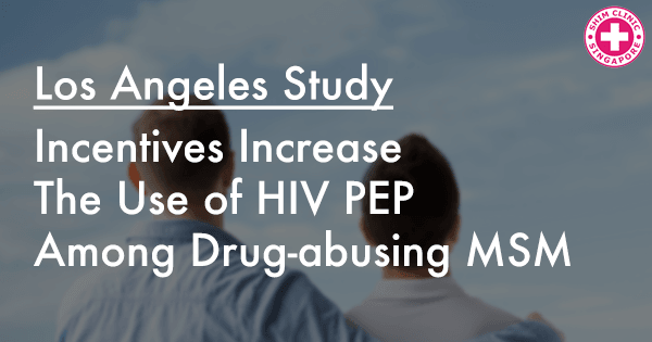 Incentives Increase the use of PEP among Men Having Sex with Men who abuse drugs