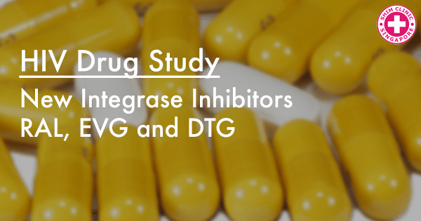 Study: New HIV Integrase Inhibitors RAL, EVG and DTG