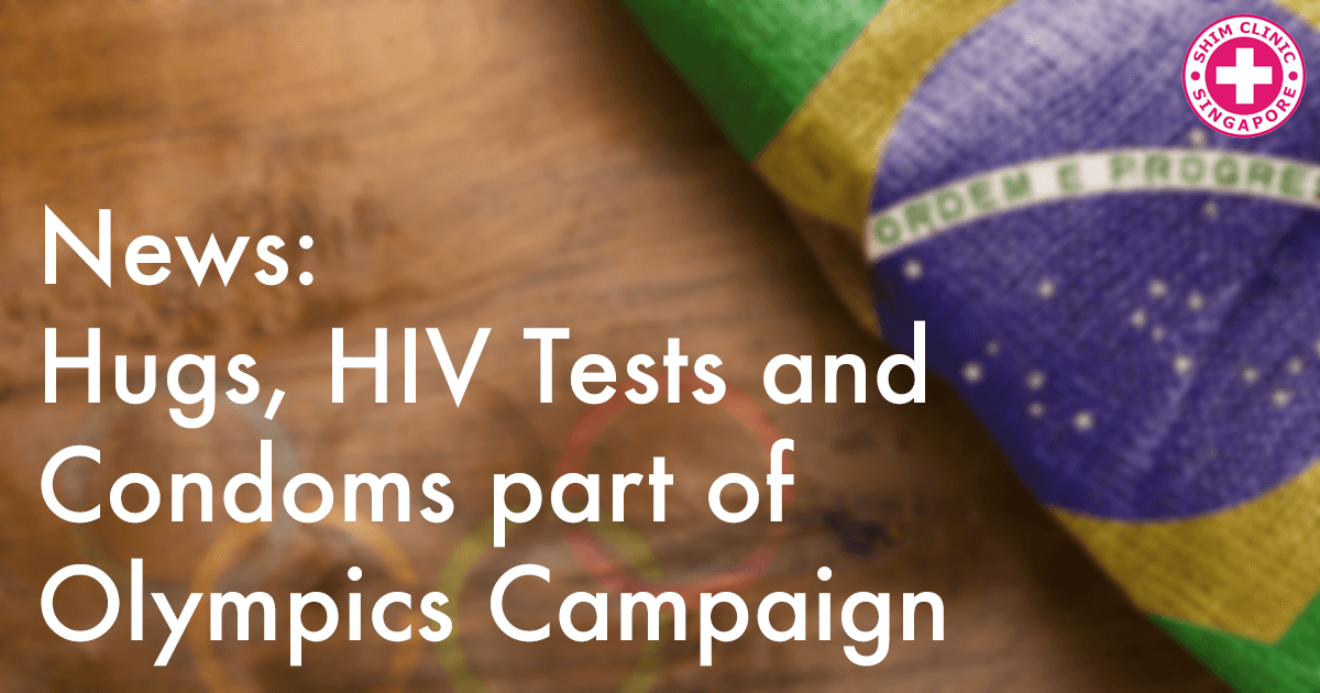 News: Hugs, HIV Tests and Condoms part of Olympics Campaign