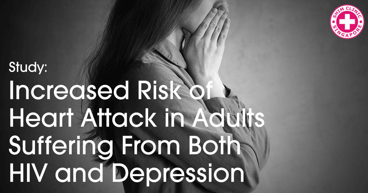 Increased Risk of Heart Attack in Adults Suffering From Both HIV and Depression