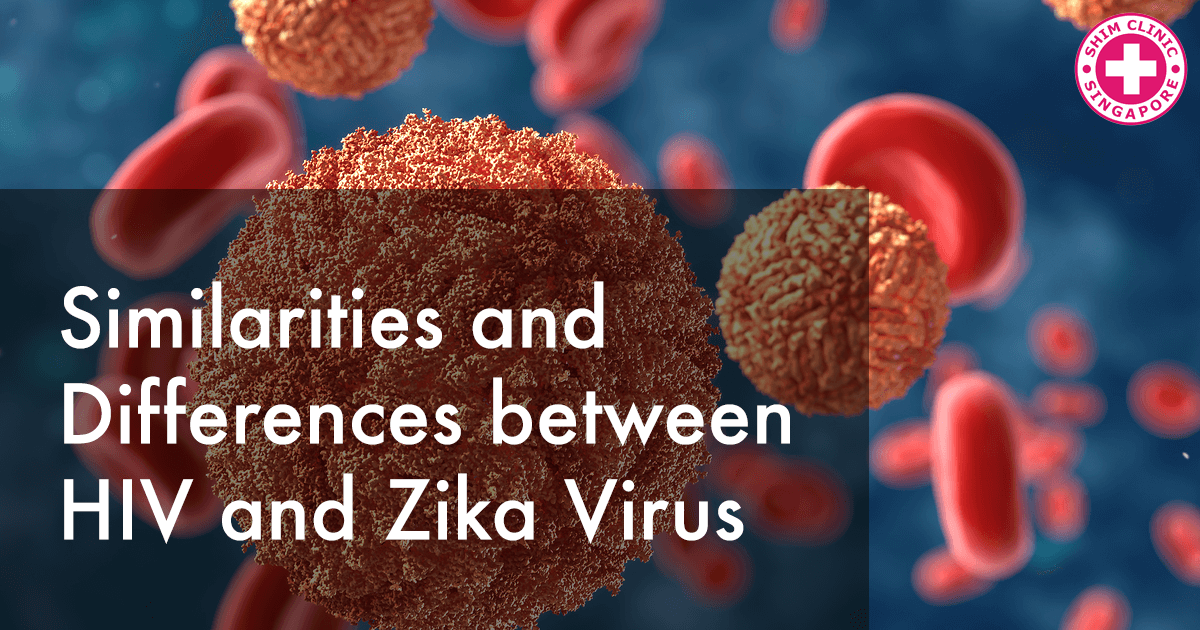 Similarities and Differences between HIV and Zika Virus