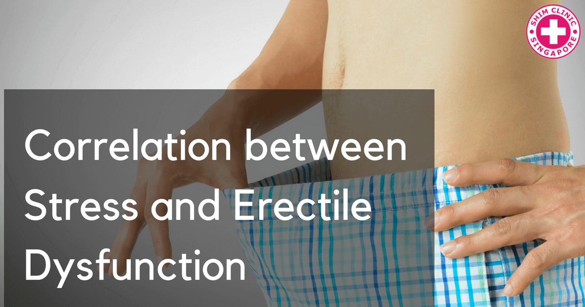Correlation between Stress and Erectile Dysfunction