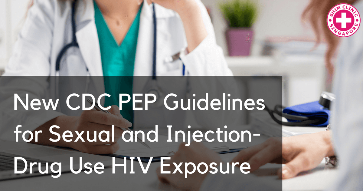 New CDC PEP Guidelines for Sexual and Injection-Drug Use HIV Exposure