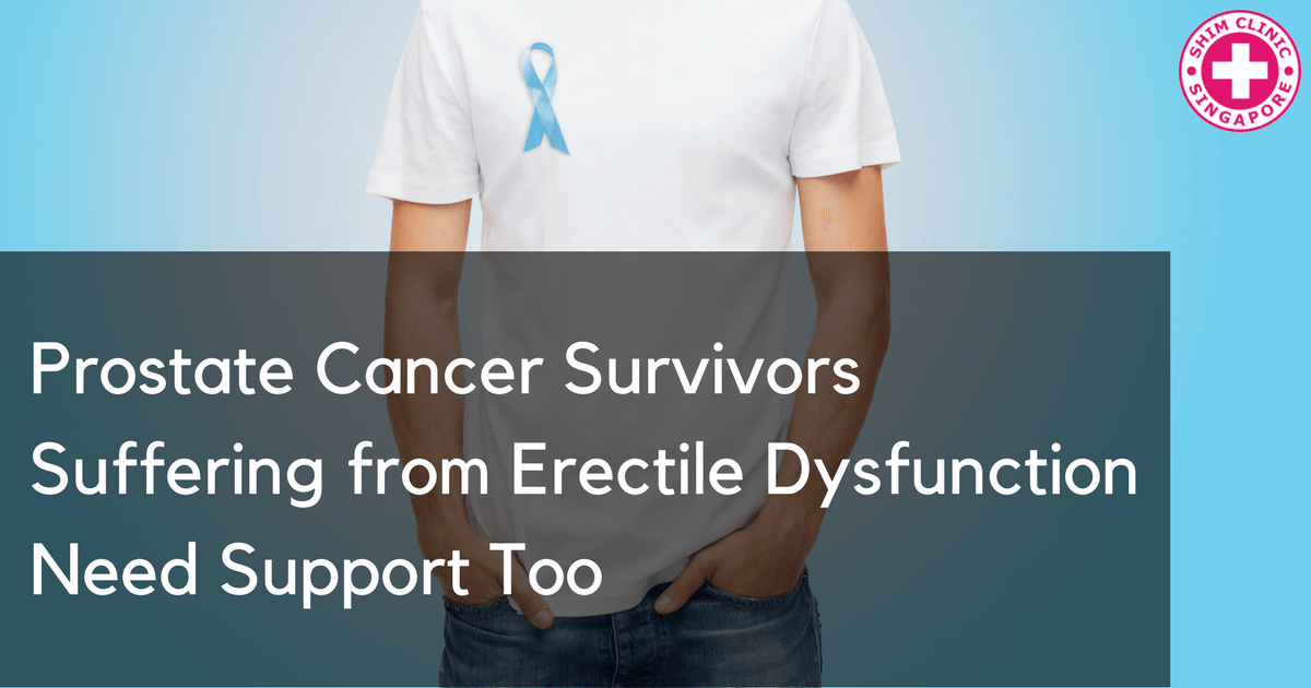 Prostate Cancer Survivors Suffering from Erectile Dysfunction Need Support Too