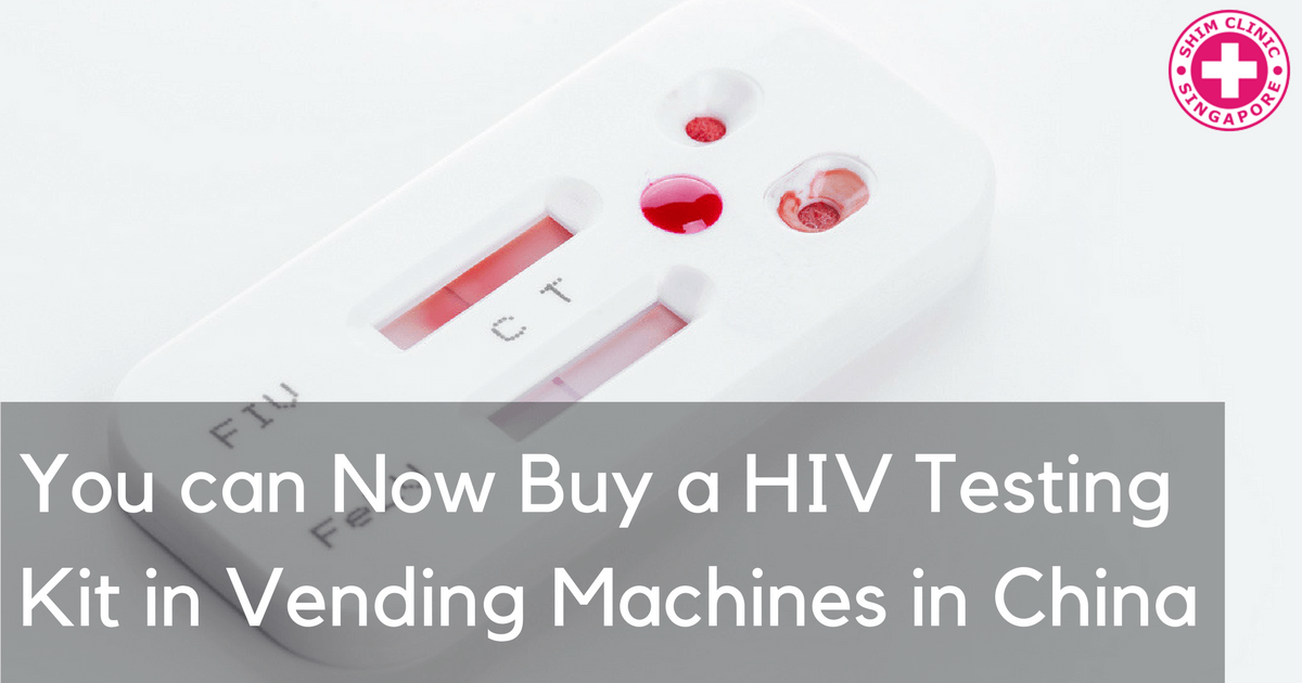 You Can Now Buy a HIV Testing Kit in Vending Machines in China
