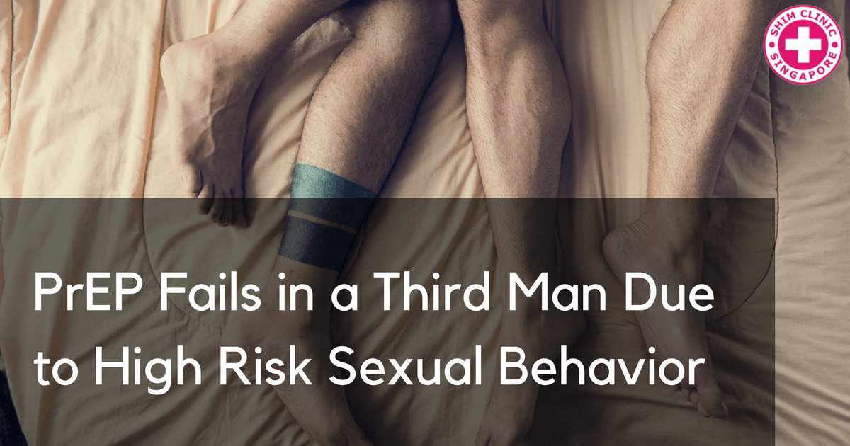 PrEP Fails in a Third Man Due to High Risk Sexual Behavior