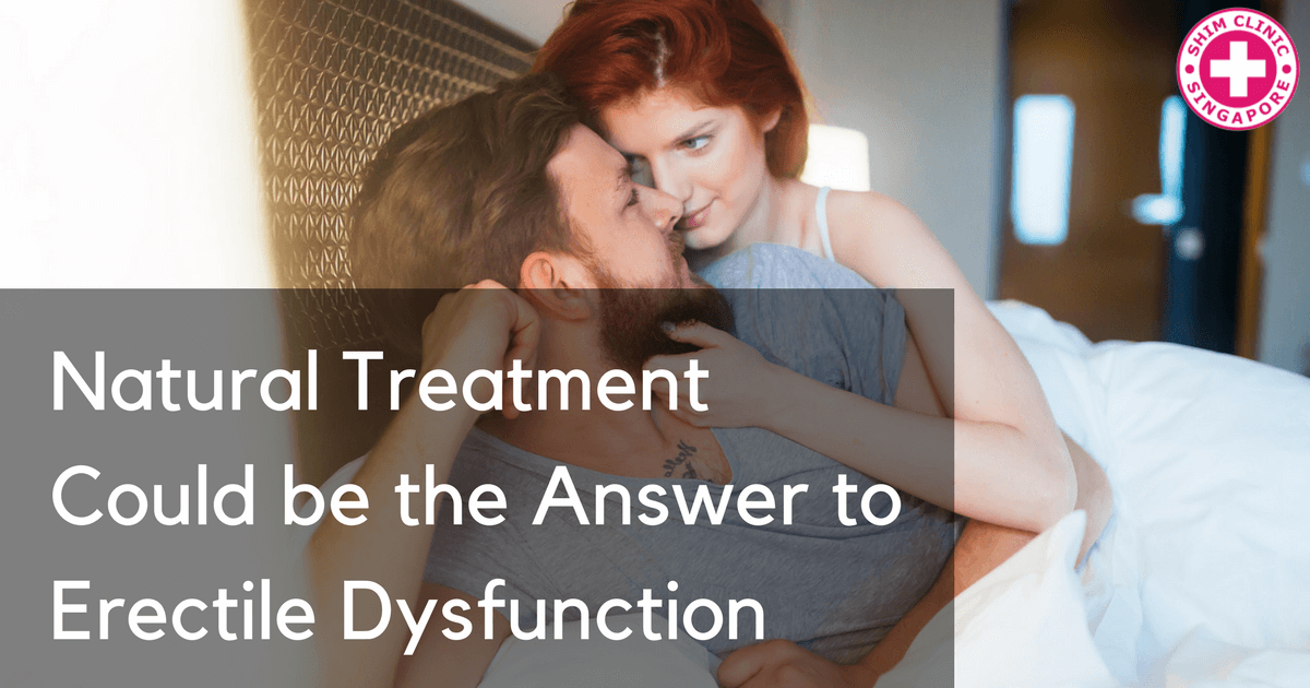 Natural Treatment Could be the Answer to Erectile Dysfunction Cure