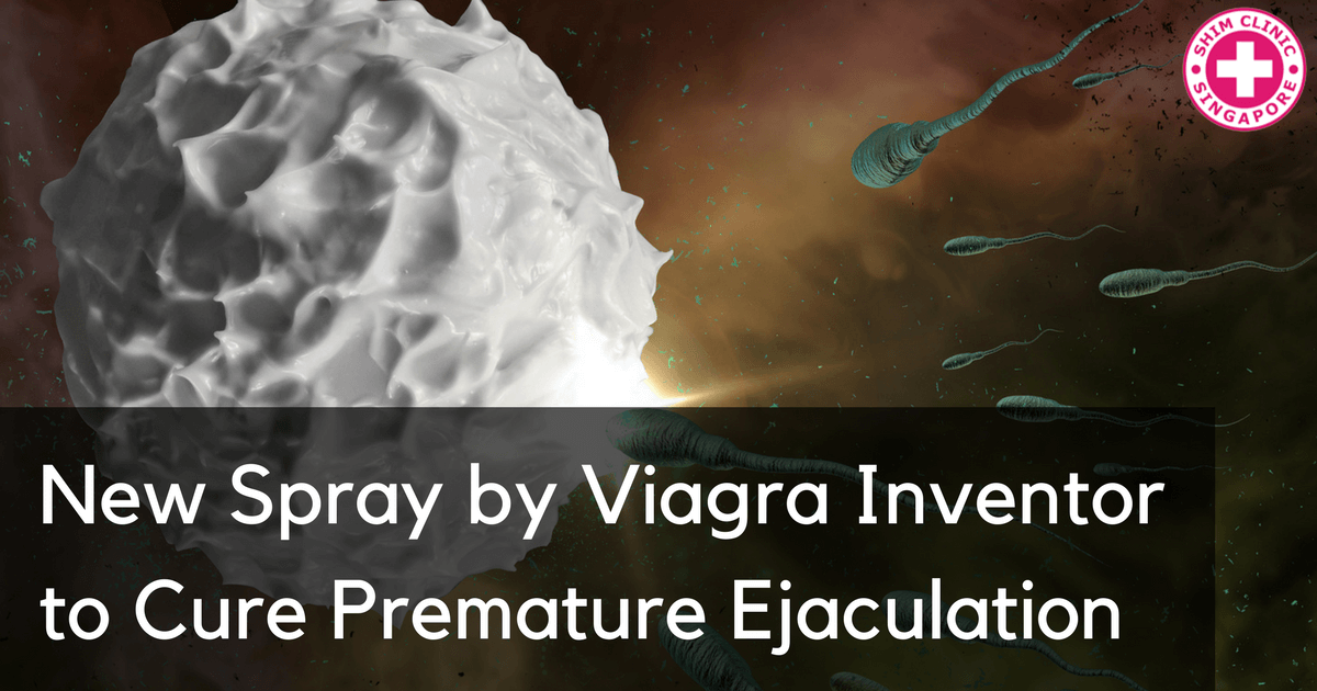 New Spray by Viagra Inventor to Cure Premature Ejaculation