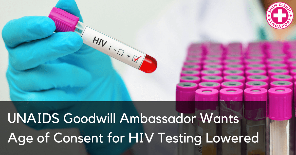 UNAIDS Goodwill Ambassador Wants Age of Consent for HIV Testing Lowered