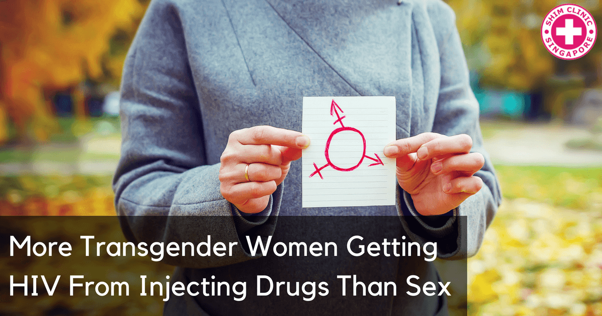 More Transgender Women Getting HIV From Injecting Drugs Than Sex