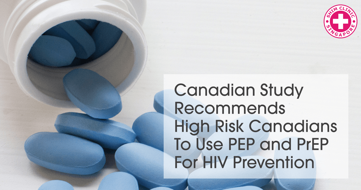 Study Recommends High Risk Canadians to Use PEP and PrEP For HIV Prevention