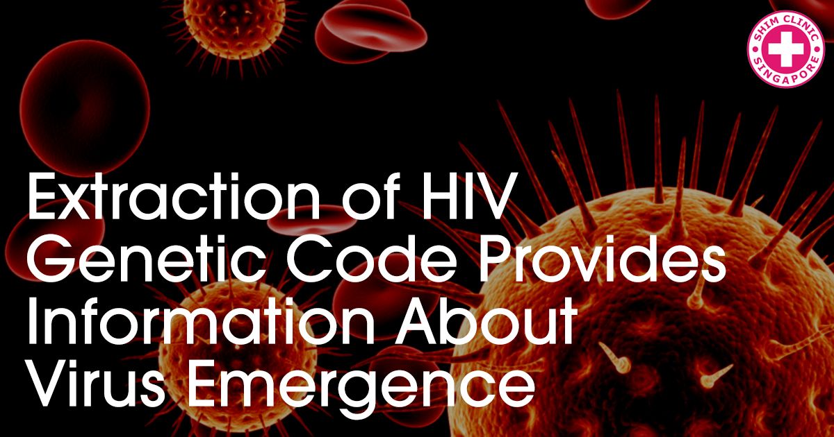 Extraction of HIV Genetic Code Provides Information about Virus Emergence