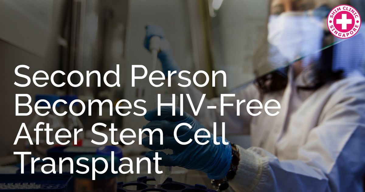 Second Person Becomes HIV-Free after a Stem Cell Transplant